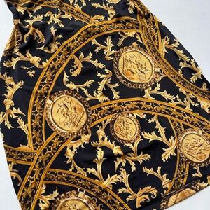 Elegant Black and Gold Women's Dress